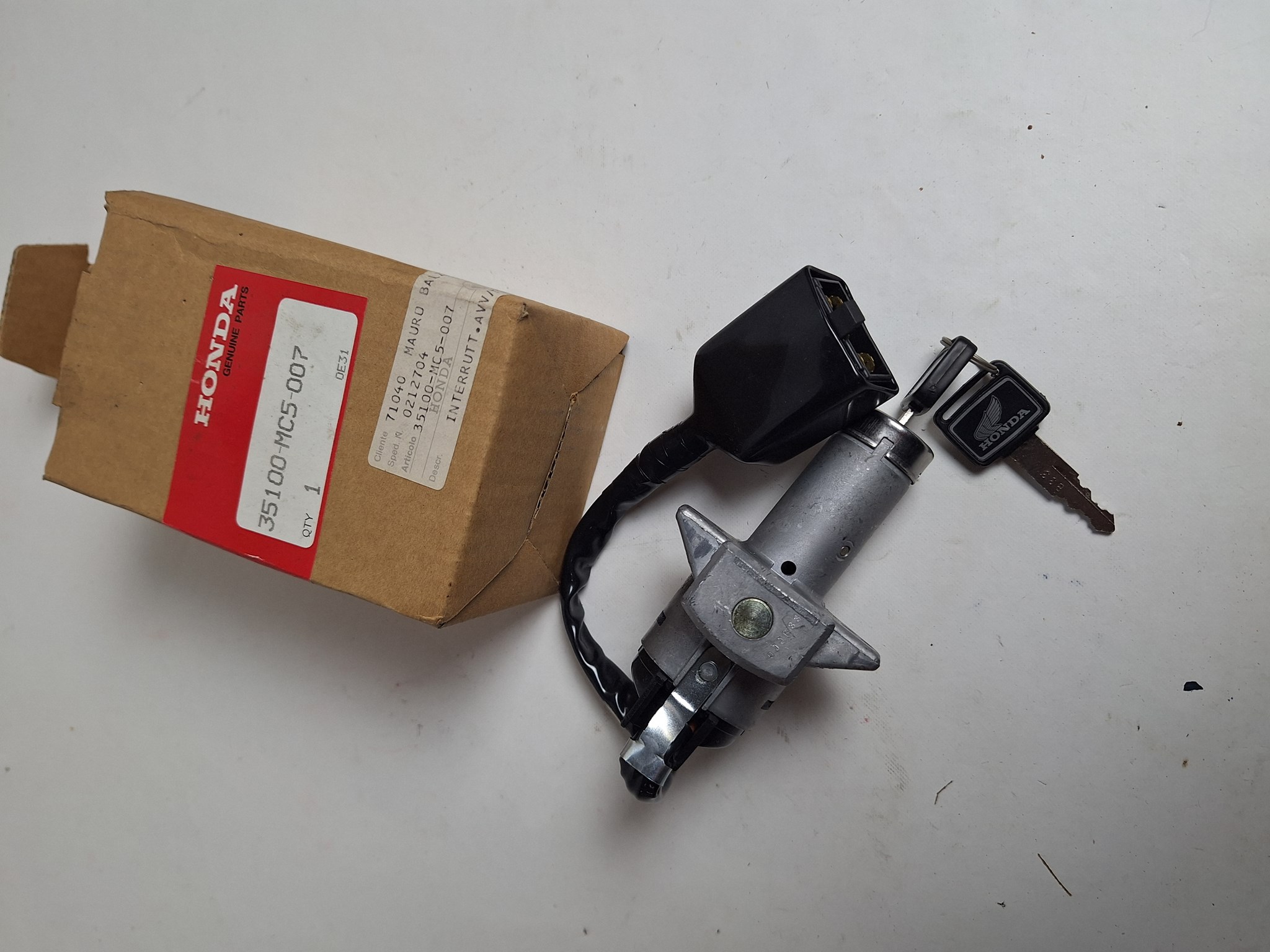 Bild von ZUENDSCHLOSS  35100-MC5-007  CX 500 E